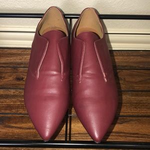 Maroon Loafers